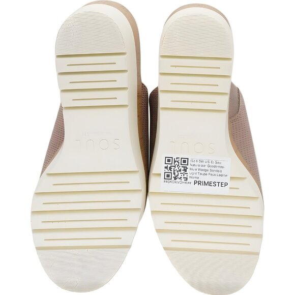Soul Naturalizer Goodtimes Mule Sandals Taupe Faux Leather US 6.5W EU 36.5 - Picture 6 of 6